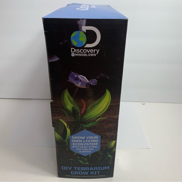 NWT. Discovery #Mindblown DIY Terrarium Grow Kit. Fast growing mini garden - Picture 4 of 9